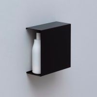 Товар: Металлическая полка Aquanet Магнум 22.5 Черная матовая арт-302223 - фото 4 Металлическая полка Aquanet Магнум 22.5 Черная матовая арт-302223 — фото 4, Полки для ванной и душа