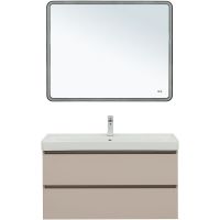 Тумба под раковину Aquanet Вега 2.0 100 подвесная Бежевая арт-337939 — фото 8, Тумбы под раковину