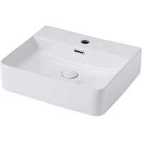 Товар: Раковина Abber Rechteck 50 Белая арт-AC2203 - фото 1 Раковина Abber Rechteck 50 Белая арт-AC2203 — фото 1, Раковины накладные