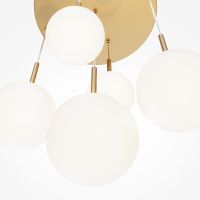 Подвесной светильник Maytoni Modern Basic form Белый Золото арт-MOD321PL-05G1 — фото 2, Подвесные светильники