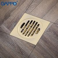 Душевой трап Gappo с решеткой Бронза арт-G81001-4 — фото 7, Трапы для душа