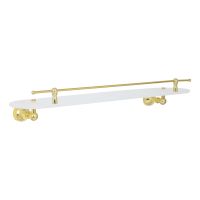 Товар: Стеклянная полка Veragio Gialetta Золото арт-VR.GIL-6411.DO - фото 2 Стеклянная полка Veragio Gialetta Золото арт-VR.GIL-6411.DO — фото 2, Полки для ванной и душа