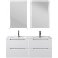 Тумба под раковину BelBagno Etna 120 подвесная Bianco Lucido арт-ETNA-1200-4C-SO-2-BL — фото 8, Тумбы под раковину