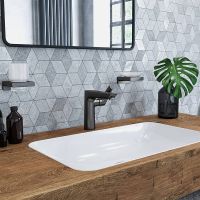 Товар: Смеситель для раковины Hansgrohe Talis E 150 Полированное золото арт-71754990 - фото 2 Смеситель для раковины Hansgrohe Talis E 150 Полированное золото арт-71754990 — фото 2, Смесители для раковины