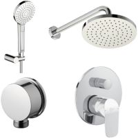 Душевая система Ideal Standard Ceraflex Хром арт-BC447AA — фото 1, Встраиваемые душевые комплекты