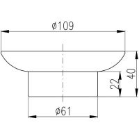 Мыльница Rav Slezak Белая арт-SKL002 — фото 2, Мыльницы