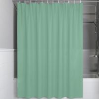 Штора для ванны Iddis Base 240х200 Зеленая арт-BL05P24i11 — фото 2, Шторы для ванной