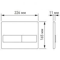 Комплект унитаза с инсталляцией Berges Novum с сиденьем Микролифт и клавишей смыва Хром матовый арт-042453 — фото 9, Комплекты унитаз + инсталляция