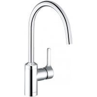 Смеситель для кухни Kludi Bingo Star Нержавеющая сталь арт-428039678 — фото 1, Смесители для кухни