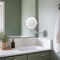 Товар: Косметическое зеркало Aquatek с подсветкой Хром арт-AQ4912CR - фото 6 Косметическое зеркало Aquatek с подсветкой Хром арт-AQ4912CR — фото 6, Косметические зеркала