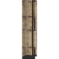 Зеркало Evoform Octagon 64х64 в багетной раме - Серебряный бамбук 73 мм арт-BY 3668 — фото 2, Зеркала в ванную комнату