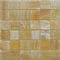 Каменная мозаика из оникса Pixmosaic Honey onyx 30,5x30,5 см арт-PIX307 — фото 1, Мозаика
