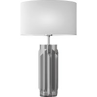 Настольная лампа Maytoni Modern Muse Белая Хром Серая арт-MOD304TL-01GR — фото 1, товары