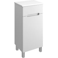 Тумба Runo Парма 40 R Белая арт-00-00001049 — фото 1, Комоды и тумбы для ванной комнаты