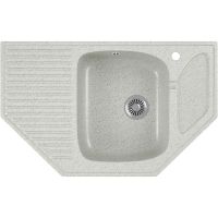 Кухонная мойка Domaci Бьелла DMC-10 арт-GWS-10-310 серая — фото 1, Кухонные мойки