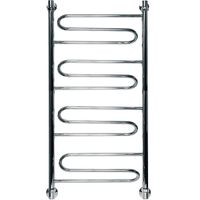 Водяной полотенцесушитель Ника Curve ЛZ 100x50 Хром арт-ЛЗ 100/50 — фото 1, Водяные полотенцесушители