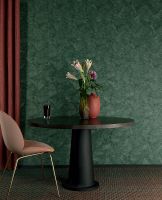 Обои Grandeco Time 2025 Винил на флизелине (1,06*10,05) Серый, Листья арт-TI 2105 — фото 4, Обои для стен