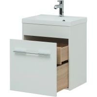 Товар: Тумба под раковину Aquanet Августа 50 подвесная Белый глянец арт-274140 - фото 3 Тумба под раковину Aquanet Августа 50 подвесная Белый глянец арт-274140 — фото 3, Тумбы под раковину