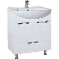 Тумба под раковину Bellezza Альфа 55 Белая арт-4638808070015 — фото 1, Тумбы под раковину
