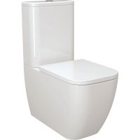 Унитаз компакт Allen Brau Infinity Белый без бачка и сиденья арт-4.21001.20 — фото 1, Напольные унитазы