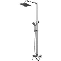 Душевая система Bravat Opal Хром арт-F9125183CP-A-RUS — фото 1, Душевые стойки