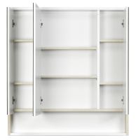 Товар: Зеркальный шкаф Aquaton Рико 80 Белый Ясень фабрик арт-1A215302RIB90 - фото 3 Зеркальный шкаф Aquaton Рико 80 Белый Ясень фабрик арт-1A215302RIB90 — фото 3, Зеркальные шкафы в ванную