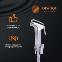 Товар: Смеситель для раковины Orange Otto с гигиеническим душем Хром арт-M22-022cr - фото 4 Смеситель для раковины Orange Otto с гигиеническим душем Хром арт-M22-022cr — фото 4, Смесители для раковины