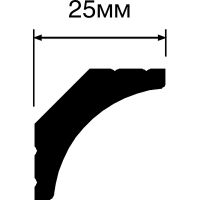 Карниз HIWOOD 2000x25x25 мм арт-A35 — фото 2, Карнизы