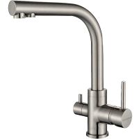 Смеситель для кухни Paulmark Essen Никель арт-Es213011-NI — фото 1, Смесители для кухни