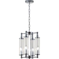 Люстра Crystal Lux Прозрачная Хром арт-TOMAS SP4 CHROME — фото 1, Люстры