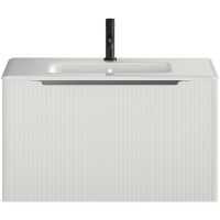 Тумба под раковину Creto Luna 80 подвесная Ivory арт-17-IV80R — фото 1, Тумбы под раковину