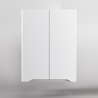 Подвесной шкаф Style Line Марелла 60 Люкс Plus Белый матовый антискрейтч арт-СС-00002424 — фото 1, Шкафы для ванной