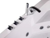 Акриловая ванна Ceruttispa С-401А 150x150 10353 с гидромассажем арт-C-401A — фото 7, Акриловые ванны