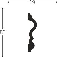Товар: Молдинг Bello Deco XPS М 9 2000x80x19 мм арт-00-00004629 - фото 4 Молдинг Bello Deco XPS М 9 2000x80x19 мм арт-00-00004629 — фото 4, Молдинги