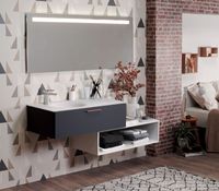 Зеркало Jacob Delafon 140 с подсветкой и подогревом с сенсорным выключателем арт-EB1420-NF — фото 4, Зеркала в ванную комнату