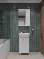 Товар: Тумба с раковиной Orange Лайт 45 Белый глянец арт-LA-45TUW+RA - фото 4 Тумба с раковиной Orange Лайт 45 Белый глянец арт-LA-45TUW+RA — фото 4, Тумбы с раковиной