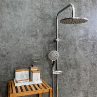 Товар: Душевая система Agger Хром арт-A0193500 - фото 8 Душевая система Agger Хром арт-A0193500 — фото 8, Душевые стойки