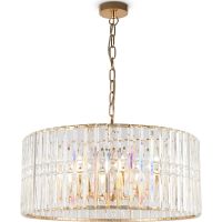 Люстра Maytoni Neoclassic Facet Прозрачная Золото арт-MOD094PL-08G — фото 1, Люстры