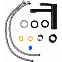 Смеситель для раковины Orange Vesper Черный матовый арт-M10-021b — фото 7, Смесители для раковины