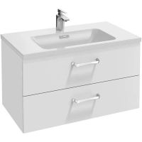 Тумба под раковину Jacob Delafon Vox 80 подвесная Белая глянцевая арт-EB2078-R1-G1C — фото 1, Тумбы под раковину