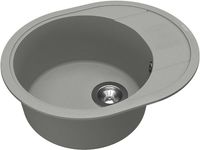 Товар: Кухонная мойка Florentina Родос-580 Грей арт-20.240.B0580.305 - фото 2 Кухонная мойка Florentina Родос-580 Грей арт-20.240.B0580.305 — фото 2, Кухонные мойки