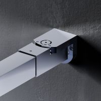 Душевая перегородка AM.PM Func 110 профиль Хром матовый стекло прозрачное арт-W84WI-110-F1-MTE — фото 5, Душевые перегородки