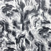 Обои Solo Ice Flame Винил на флизелине (1,06*10) Черный/Белый, Абстракция/Мрамор арт-SL8586-26 — фото 1, Обои для стен