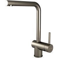 Смеситель для кухни Paulmark Spring Вороненая сталь арт-Sp212067-GM — фото 1, Смесители для кухни