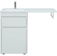 Тумба под раковину Aquanet Токио 120 Белая арт-239290 — фото 2, Тумбы под раковину