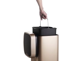 Товар: Ведро для мусора WeltWasser Rone MT 9L сенсорное Хром матовый арт-10000000874 - фото 4 Ведро для мусора WeltWasser Rone MT 9L сенсорное Хром матовый арт-10000000874 — фото 4, Мусорные ведра