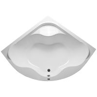 Акриловая ванна Marka One Afrodita 140х140 без гидромассажа арт-01аф1414 — фото 1, Акриловые ванны