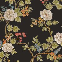 Обои Alessandro Allori Four Seasons Винил на флизелине (1,06*10) Черный/Разноцветный, Цветы арт-1601-8 — фото 1, Обои для стен