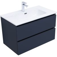 Тумба под раковину Aquanet Вега 2.0 80 подвесная Маренго арт-337949 — фото 4, Тумбы под раковину