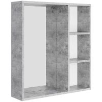 Зеркало Onika Девис 65.00 У Бетон чикаго арт-206542 — фото 1, Зеркала в ванную комнату